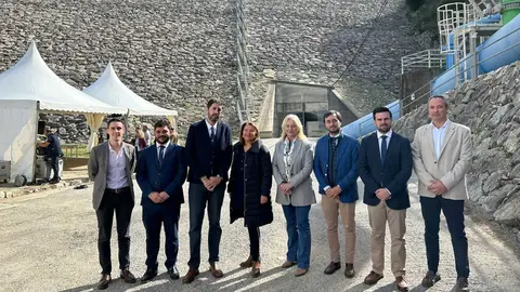 La Junta de Andaluc&iacute;a inaugura el canal de descarga del aliviadero de Guadalcac&iacute;n