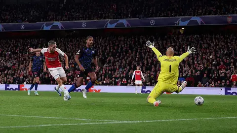 Gol de Leandro Trossard en el Arsenal - Sevilla FC | Foto: Arsenal FC