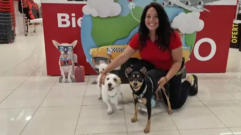 Una trabajadora de Kiwoko