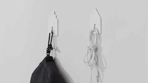 Ganchos autoadhesivos TIPPVAGN de Ikea