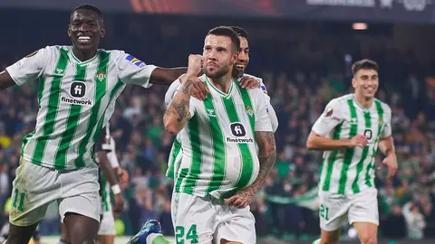 Gol de Aitor Ruibal en el Real Betis - Aris Limassol | Salvador L&oacute;pez Medina para El MIRA