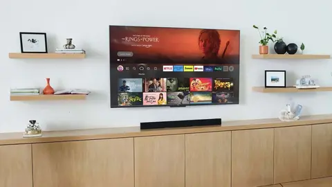 Amazon Fire TV en el sal&oacute;n