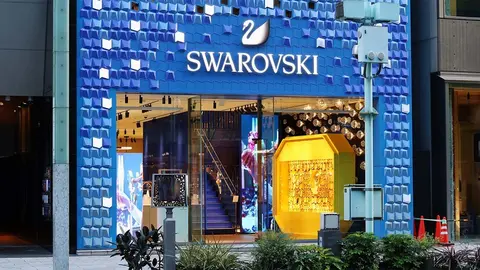 Joyer&iacute;a Swarovski en Ginza area