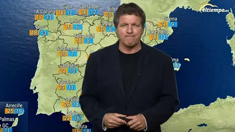 Mario Picazo da la predicci&oacute;n del tiempo en ElTiempo.es