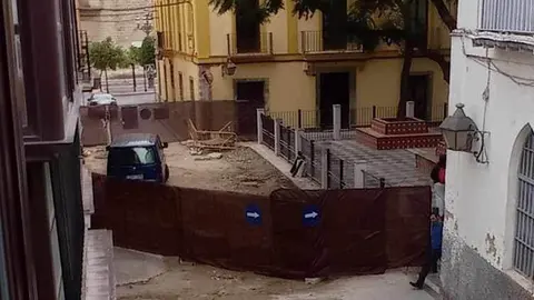 Obras en la Plaza San Juan