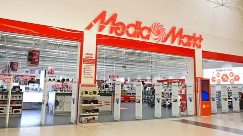 Entrada de la tienda Media Markt en Chorlu