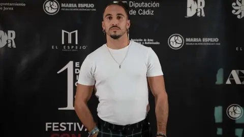 Mauricio Morales en el Festival de Cine de Jerez &lsquo;Con Acento&rsquo; | Foto: &Aacute;lvaro Richarte