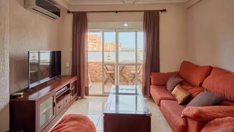 Sal&oacute;n del piso en venta en la Urbanizaci&oacute;n de San Joaqu&iacute;n