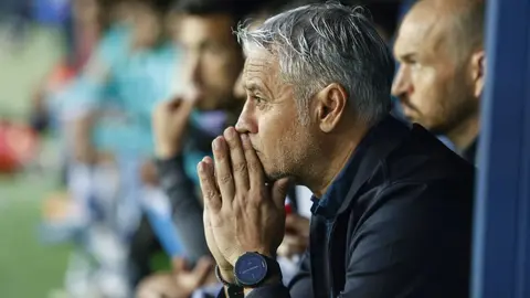 Sergio Pellicer en el Real Murcia 1-4 M&aacute;laga CF