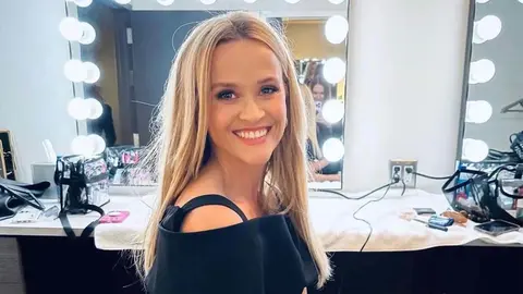 Camerino de la actriz de Hollywood Reese Whiterspoon - Instagram