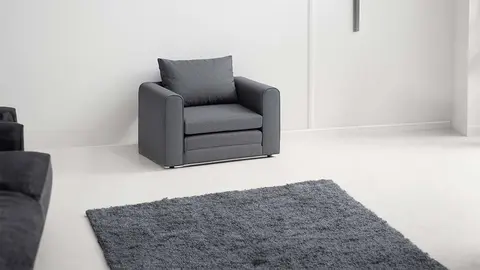 Sill&oacute;n cama SKILLEBEKK tela gris oscuro de JYSK