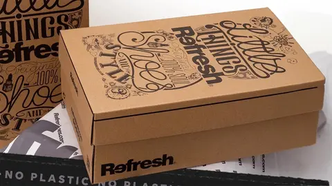 Caja de calzado de Refresh