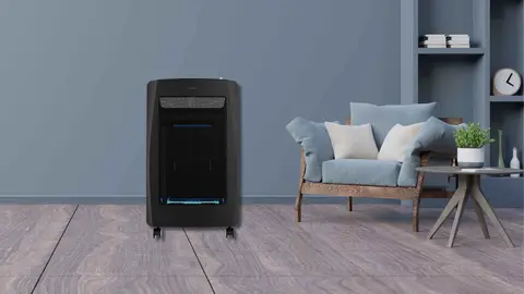 Estufa de gas de llama azul plegable ReadyWarm 4200 BlueFlame Portatil de Cecotec 