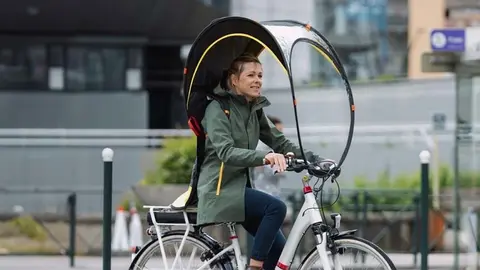 BUB-UP Protecci&oacute;n De Lluvia De La Bicicleta Que Sustituye A La Ropa De Lluvia