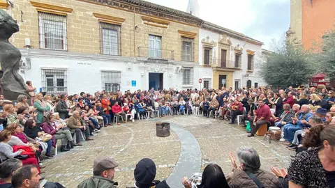 Zambomba en Jerez | Foto: Cristo Garc&iacute;a para El MIRA