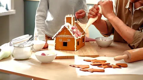 Casa de bizcocho de jengibre VINTERSAGA de IKEA