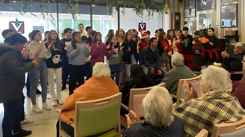 CEIP La Alcazaba en la residencia de personas mayores Vitalia en Jerez