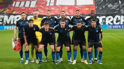 Once inicial del Sevilla en el Lens - Sevilla FC | Foto: SFC