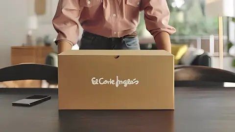 Caja de pedido de El Corte Ingl&eacute;s