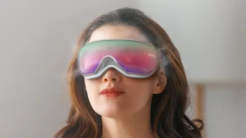 Masajeador de ojos con Calor y Varita Remota RENPHO en Amazon