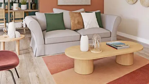 Campana de cristal y flores secas CENDRAS de Maisons du Monde