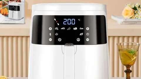 Freidora de aire Aigostar White Cube 7L de Carrefour