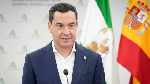 Juanma Moreno, presidente de la Junta de Andaluc&iacute;a