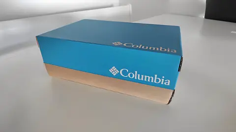 Caja de zapatillas Columbia