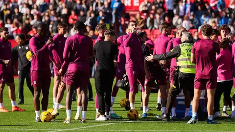 Entrenamiento del Sevilla FC en el Ram&oacute;n S&aacute;nchez-Pizju&aacute;n | Salvador L&oacute;pez Medina para El MIRA