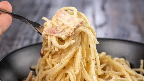 Pasta carbonara de Mercadona