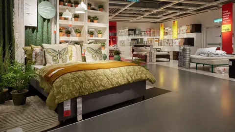 Secci&oacute;n de descanso de IKEA