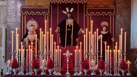 Titulares de la Hermandad de la Oraci&oacute;n en el Huerto