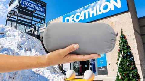 Chaleco acolchado de monta&ntilde;a y trekking de plum&oacute;n Mujer Quechua MT500 de Decathlon