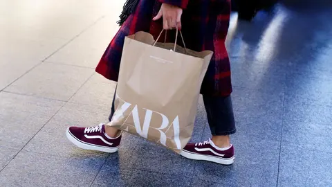 Bolsa de compra de tienda ZARA - Inditex