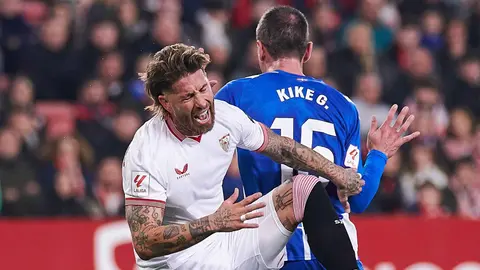 Sergio Ramos en el Sevilla FC - Deportivo Alav&eacute;s | Salvador L&oacute;pez Medina para El MIRA