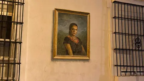 Nuevo mural de Lola Flores en el barrio de San Miguel | Cristo Garc&iacute;a