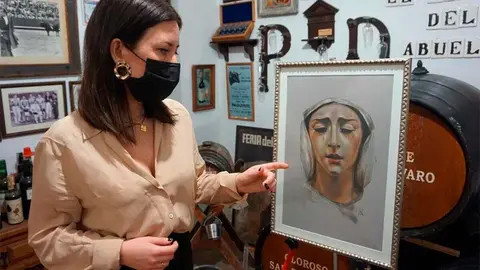 Inmaculada Pe&ntilde;a, cartelista de la Semana Santa de Jerez 2024