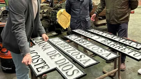 R&oacute;tulos callejero hist&oacute;rico de Jerez