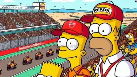 Los Simpsons en el Circuito de Jerez