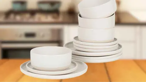 Vajilla de gres COLORADO de Maisons du Monde