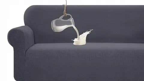 Funda de sof&aacute; el&aacute;stica en Jacquard de Spandex con Espuma Antideslizante Granbest en Amazon