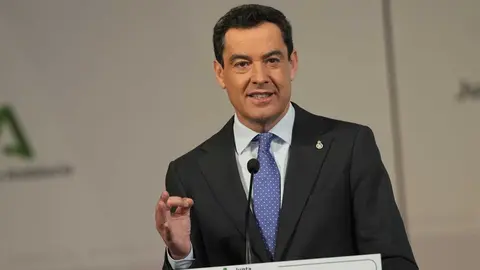 Juanma Moreno, presidente de la Junta de Andaluc&iacute;a
