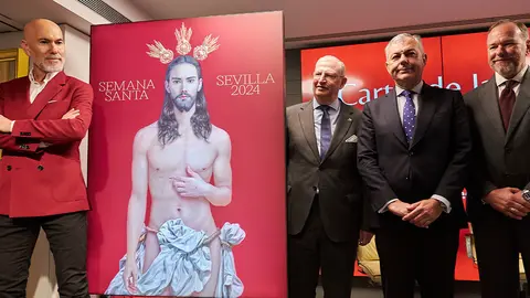 Presentaci&oacute;n del cartel de la Semana Santa de Sevilla 2024 | Imagen: Salvador L&oacute;pez para ElMIRA