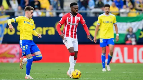Robert Navarro e I&ntilde;aki Williams en el C&aacute;diz CF - Athletic Club de Bilbao | ATH