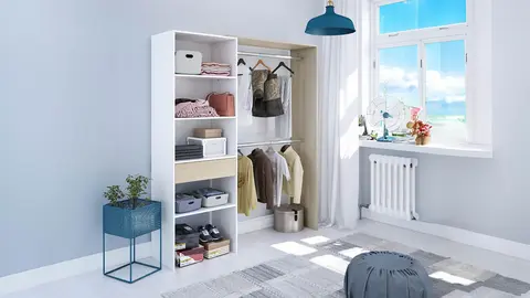 Armario Vestidor con Estanter&iacute;as FORES