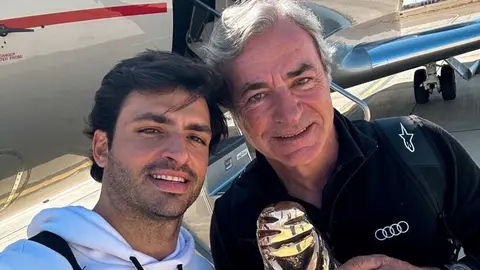 Carlos Sainz padre e hijo