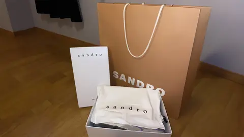Bolsa de compra de Sandro Paris