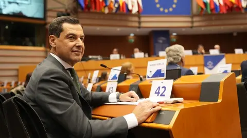 Juanma Moreno. Andaluc&iacute;a lucha contra el cambio clim&aacute;tico, la causa del duro ciclo de sequ&iacute;a