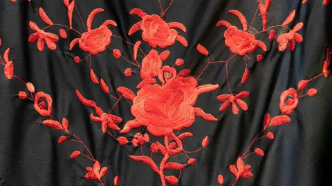 MUNDDY - Manton Bordado en Flores rn Amazon