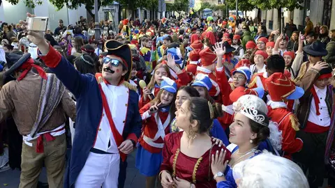 Pasacalles Infantil de Carnval en Jerez